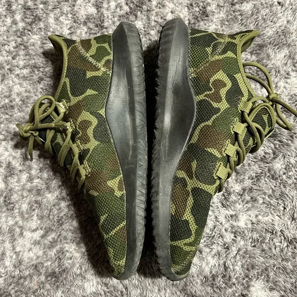 adidas Green Camouflage Sneakers - Picture 2 of 6